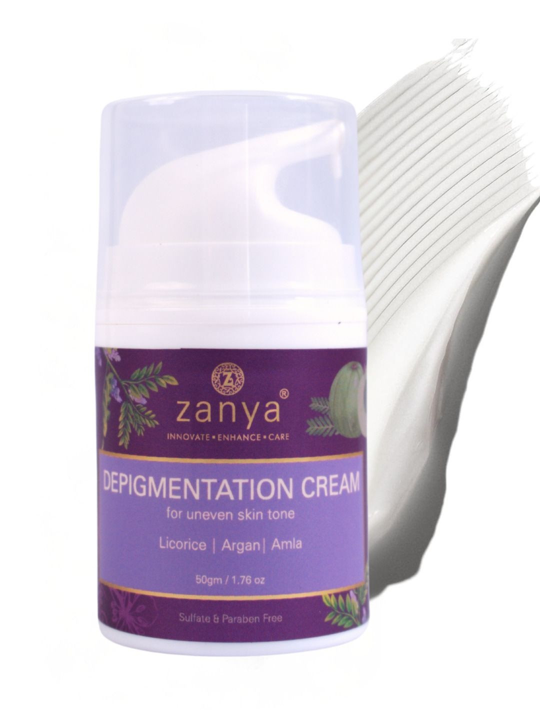 Zanya Depigmentation Body Cream With Argan Oil - 50 g