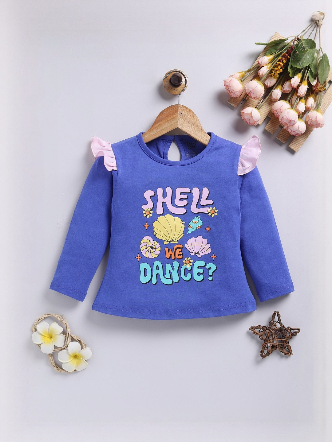 Toonyport Girls Printed Cotton Top