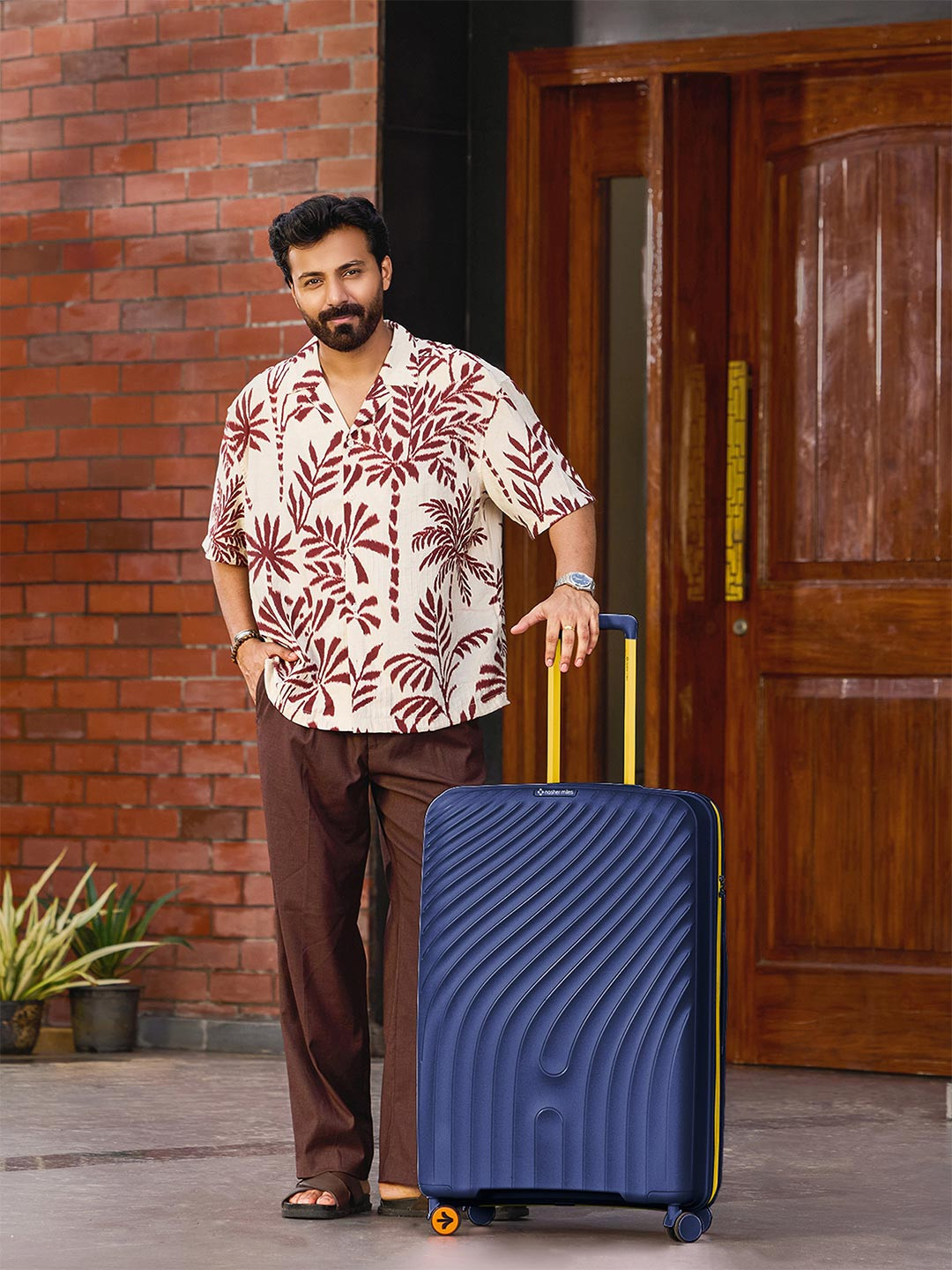 Nasher Miles Capri Hard-Sided Polypropylene Check-in Trolley Bag