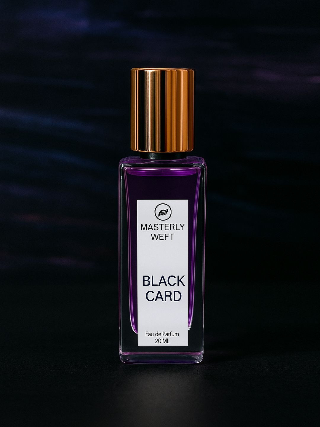 MASTERLY WEFT Black Card Long Lasting Eau De Parfum - 20 ml