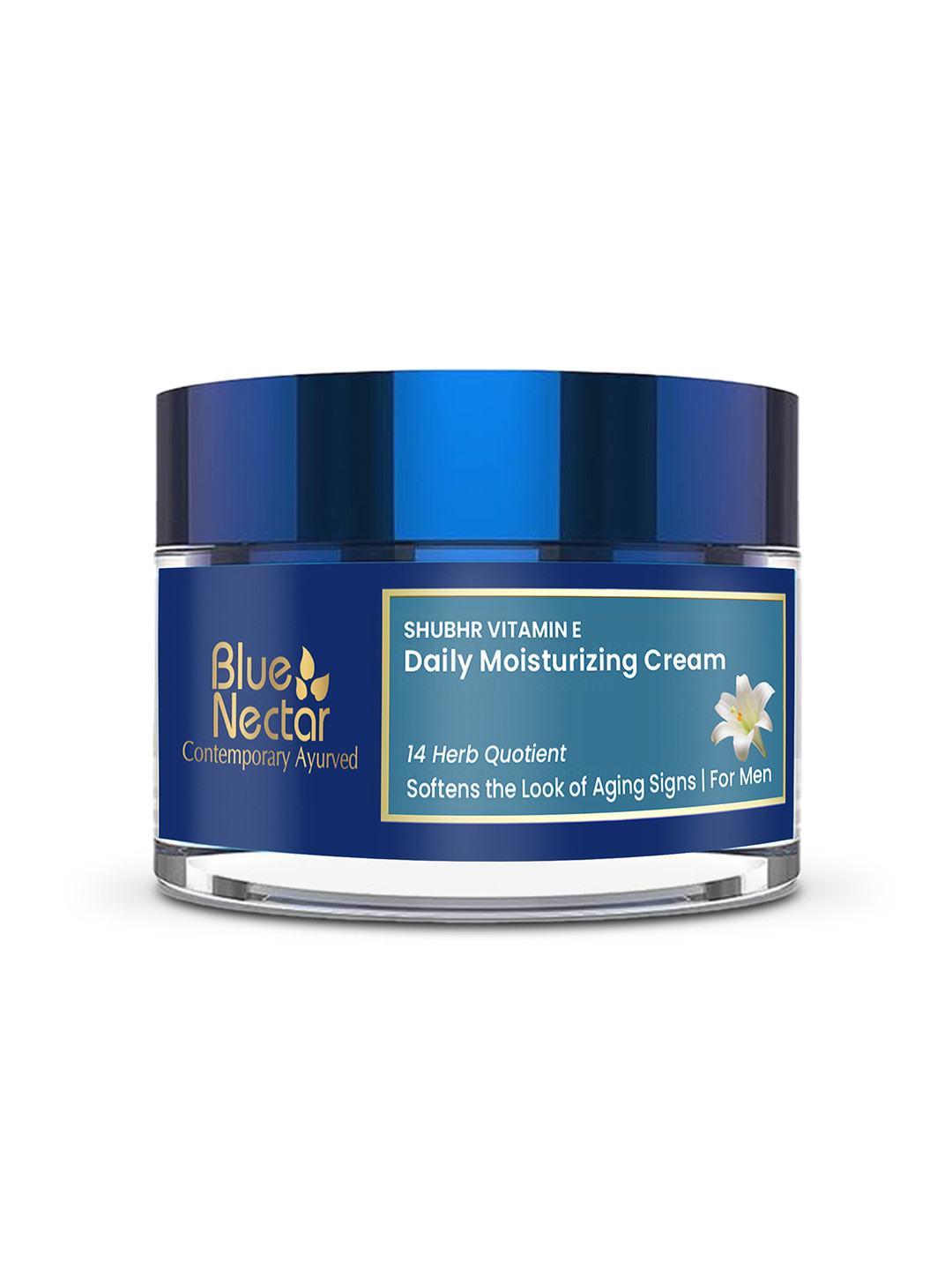 Blue Nectar Men Anti Wrinkle Cream with Vitamiin E for Skin Hydration & Nourishment - 50g