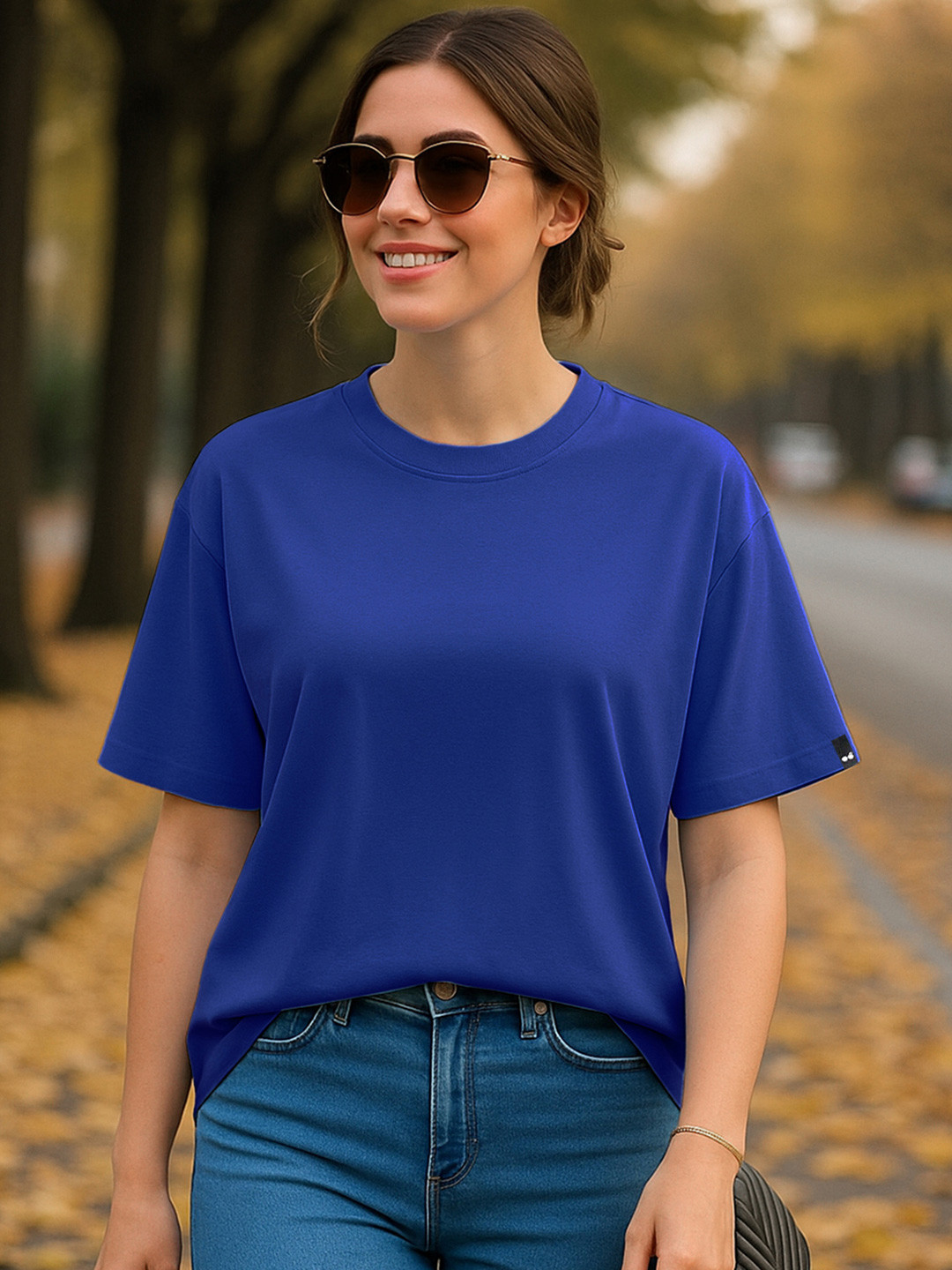 Bewakoof Heavy Duty 1.0 Drop Shoulder Sleeves Pure Cotton Oversized T-Shirt