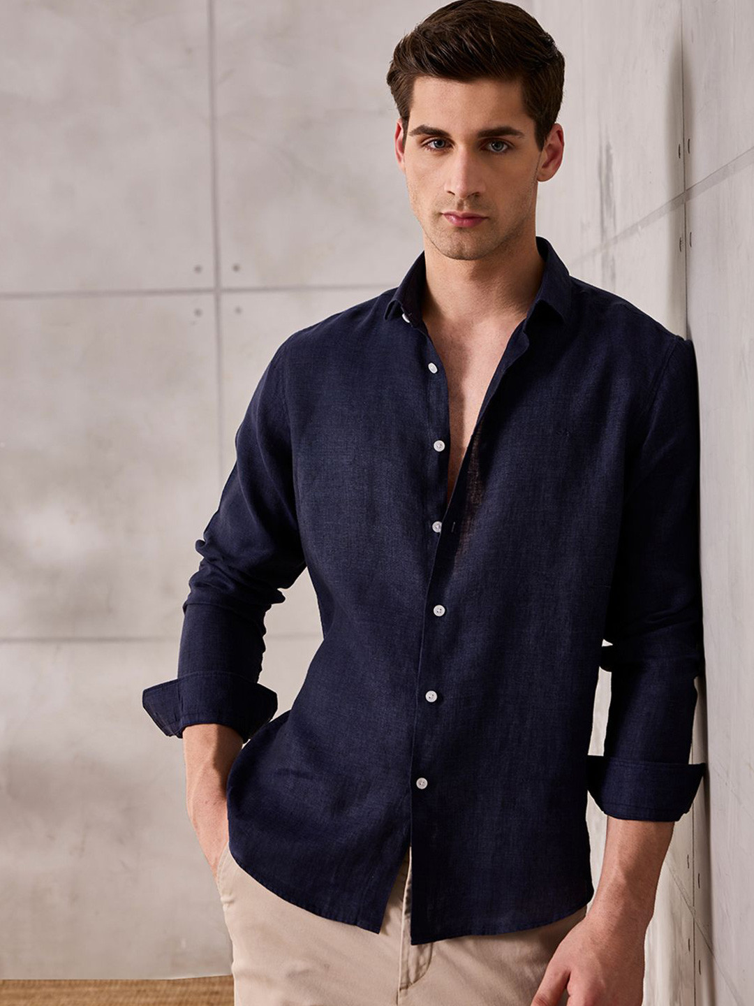 Aldeno Men Standard Casual Shirt