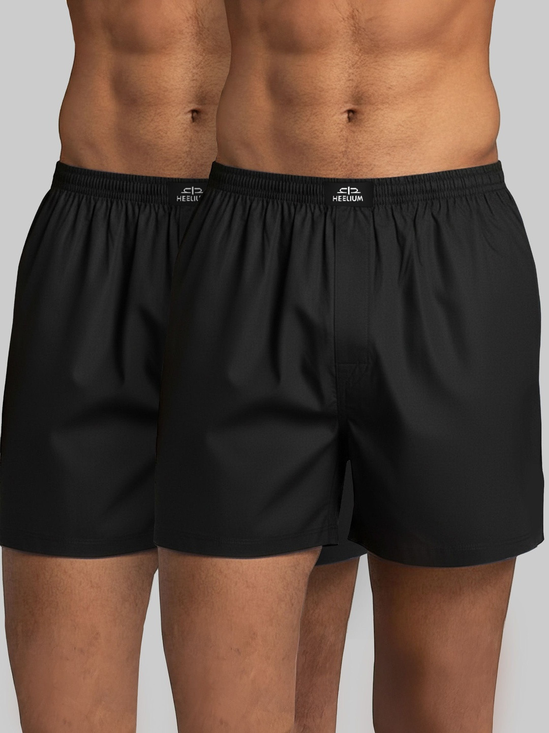 Heelium Set Of 2 Bamboo Ultra-Soft & Breathable Boxers