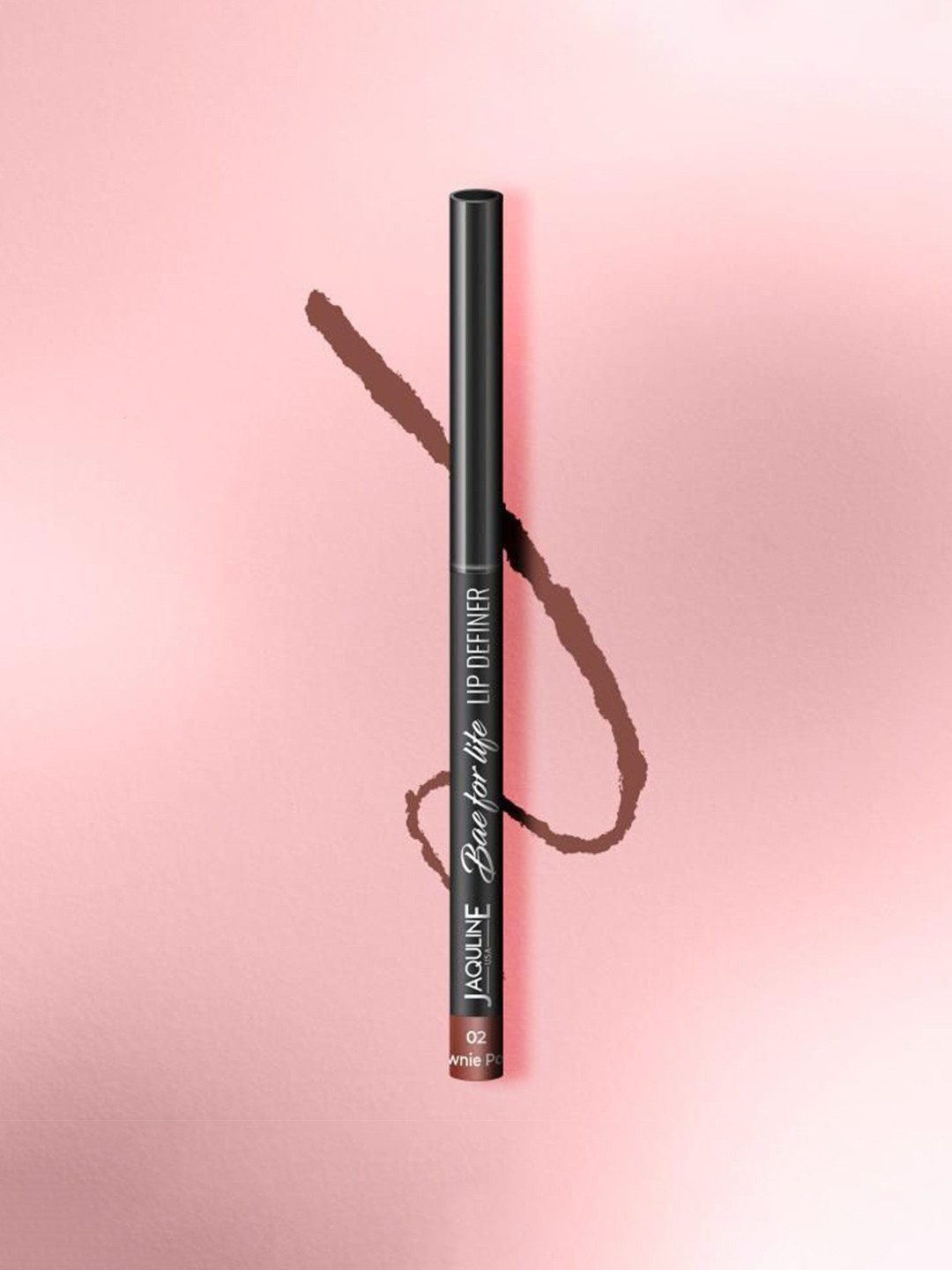 Jaquline USA Bae For Life Lip Definer With Jojoba Oil - 0.3 g - Brownie Points 02