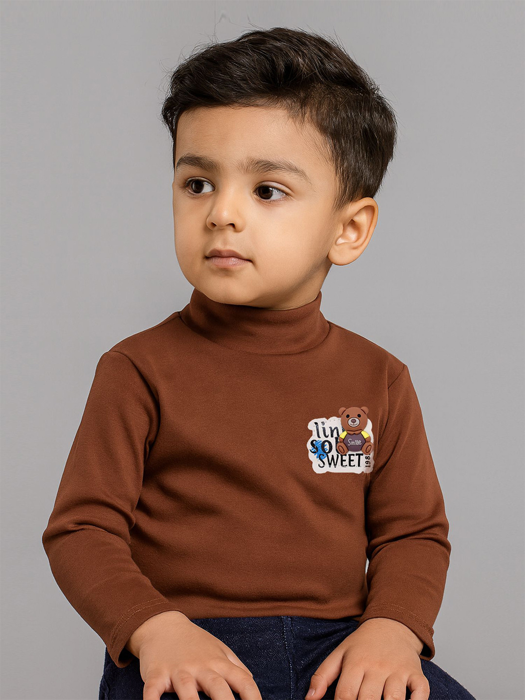 Thelittlebunny High Shirt Fleece Neck Sweatshirt