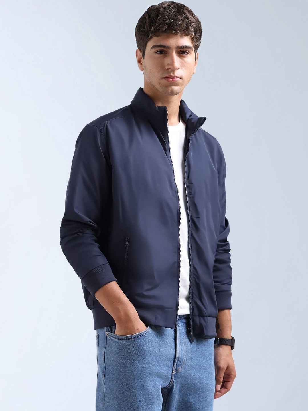 Flying Machine Men Bomber Jacket