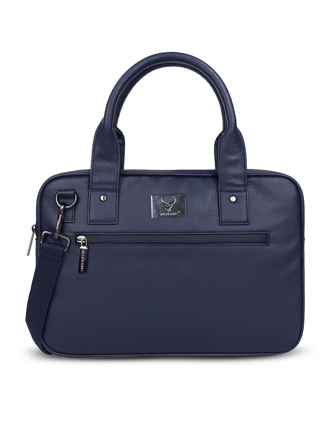 REDHORNS Unisex Textured Padded Formal Laptop Bag