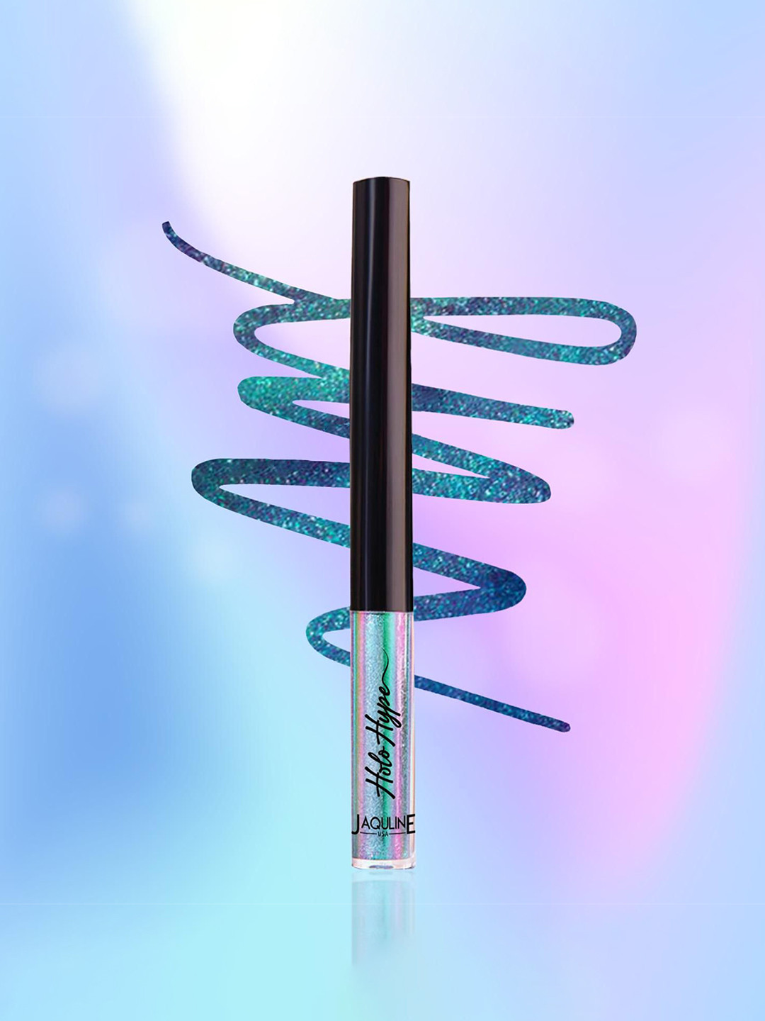 Jaquline USA Holo Hype Holographic Glitter Liquid Eyeliner - 1.6 ml - Cosmic Shift 02
