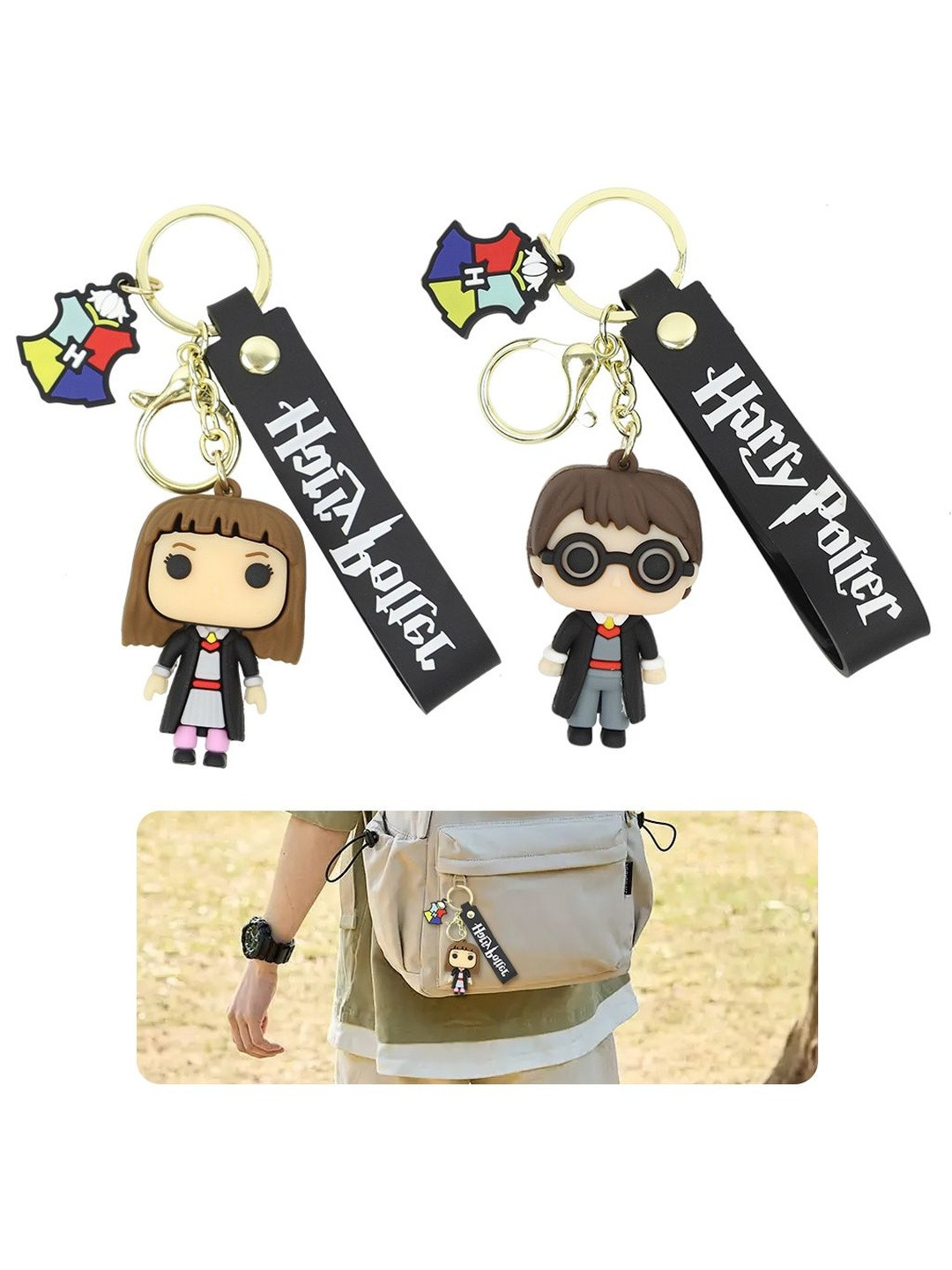 PATPAT SetOf 2 Couple Cartoon Key chain