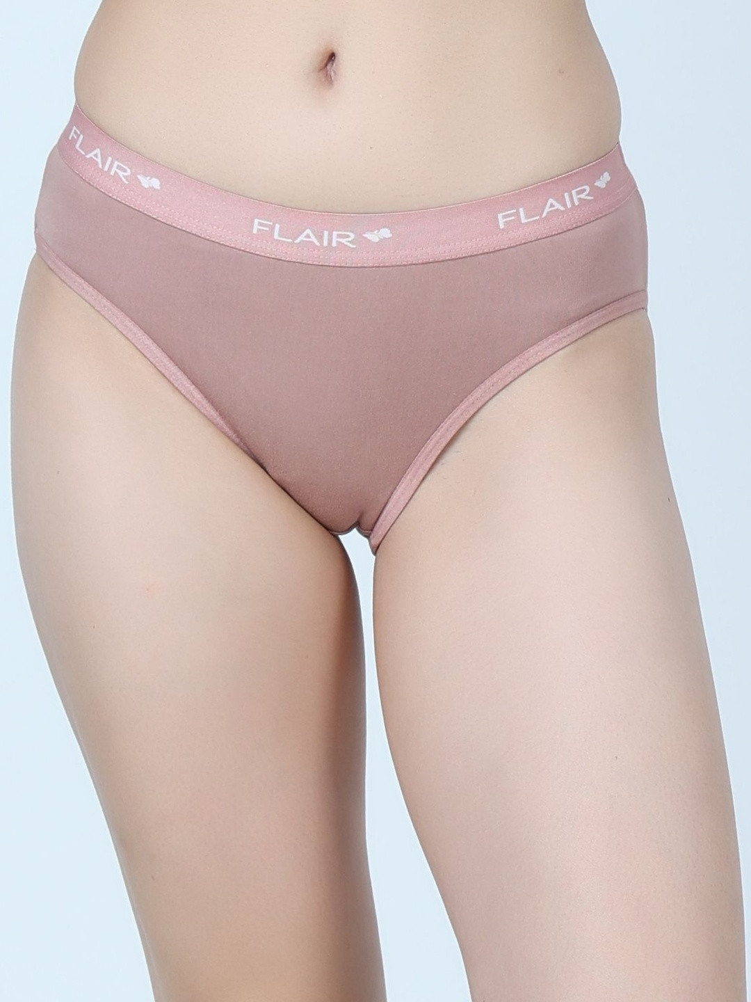 SHYAM SONS FLAIR Pack of 3 Mid-Rise Anti Bacterial Bikini Briefs