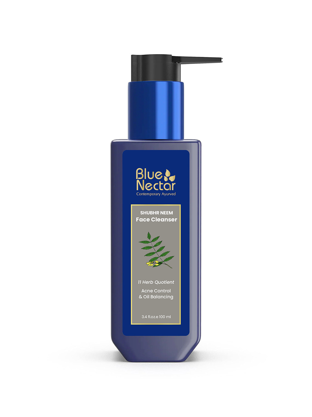 Blue Nectar Honey & Neem Ayurvedic Acne Face Wash-100 ml