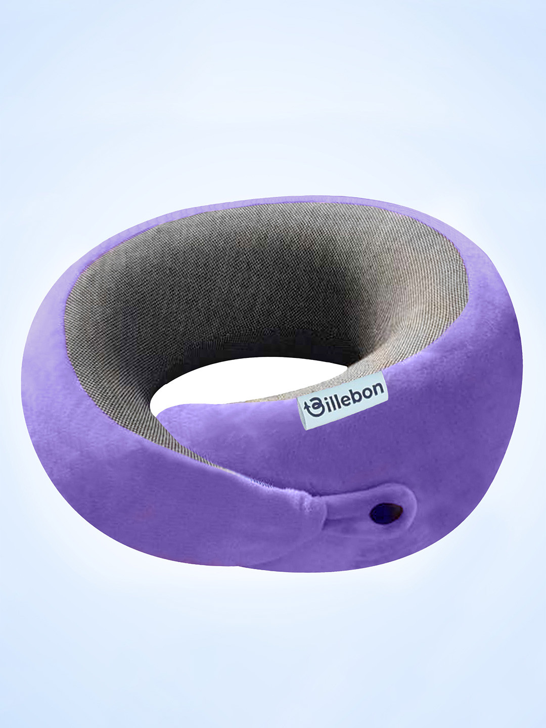 BILLEBON Lavender Extra Soft Memory Foam Travel Pillow 5 inches  x 4 inches