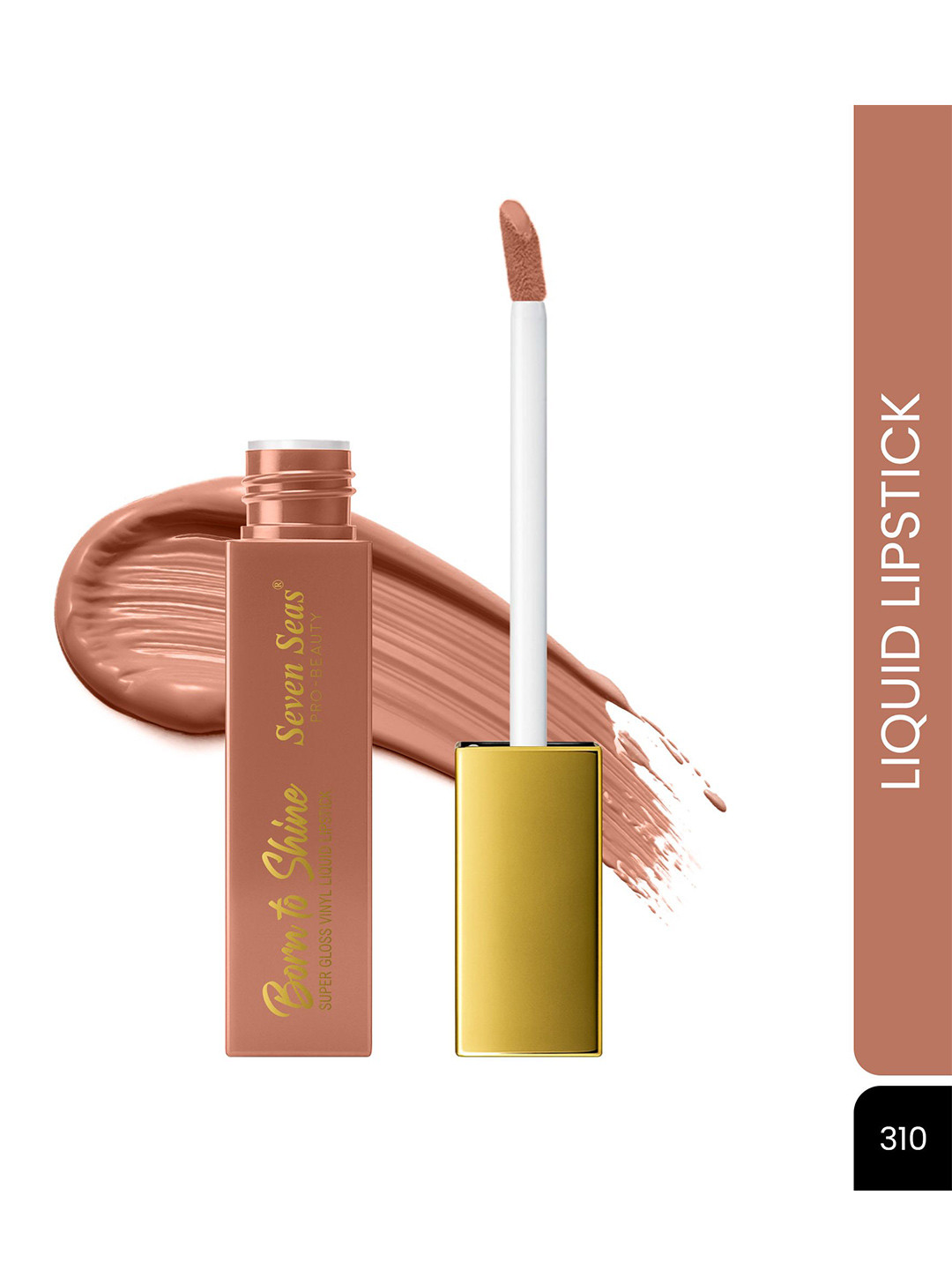 Seven Seas Born to Shine Liquid Lip Color- 4.5 ml- Shade- 310