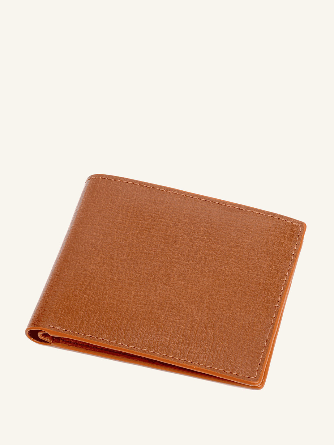 KARGHA INDIA Men Brand logo Textured Leather Two Fold Wallet
