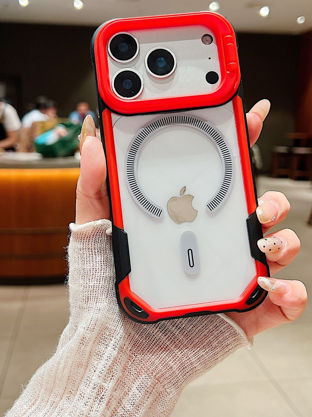 Luxury Kase Unisex Solid Printed iPhone 17 Pro Back Case Mobile Accessories