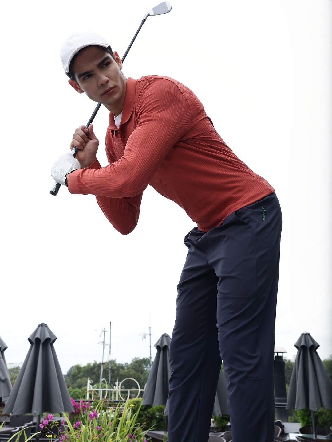 Technosport Men Solid Active Out Polo Neck T-shirt with COTFLEX for Casual Wear Gym Wear