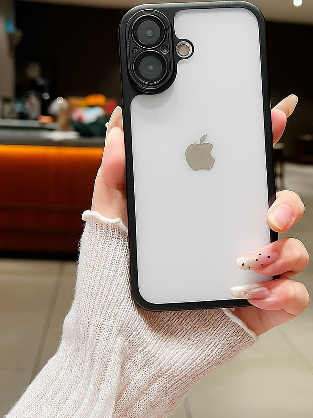 Luxury Kase Hybrid Frosted Clear Case Matte Hard Back Cover