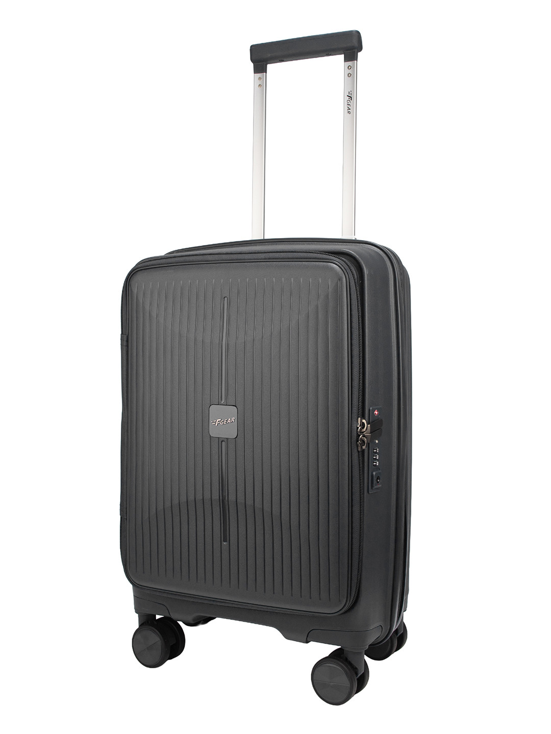 F Gear Myton Cabin Front Opening Hard Sided Trolley Suitcase