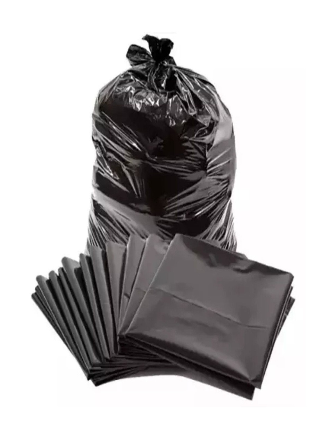 saiswar Unisex 90-Pcs Black Biodegradable Disposable Garbage Bags