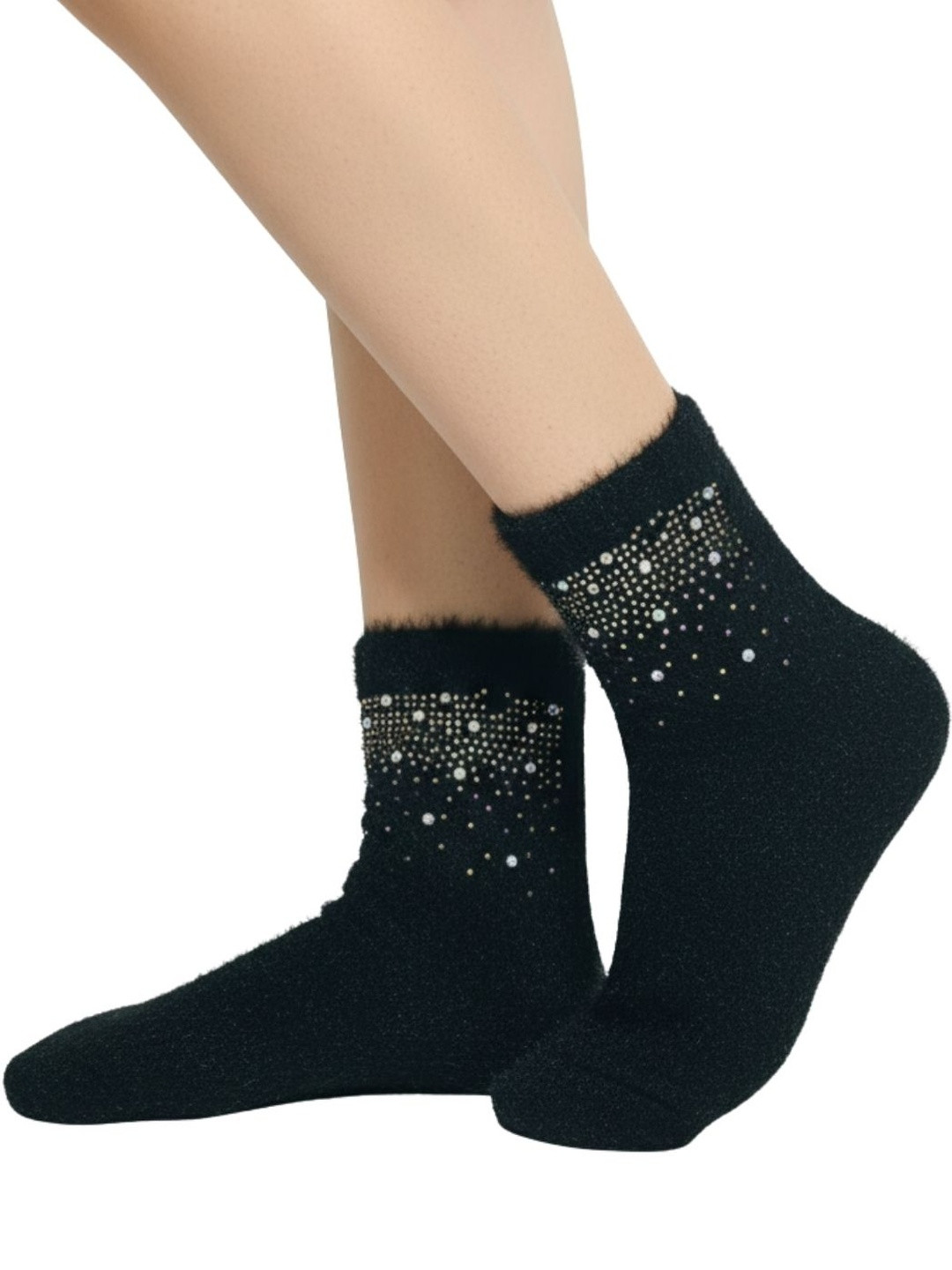 Cdeck Women & Girls Embellished Wool Calf-Length Socks