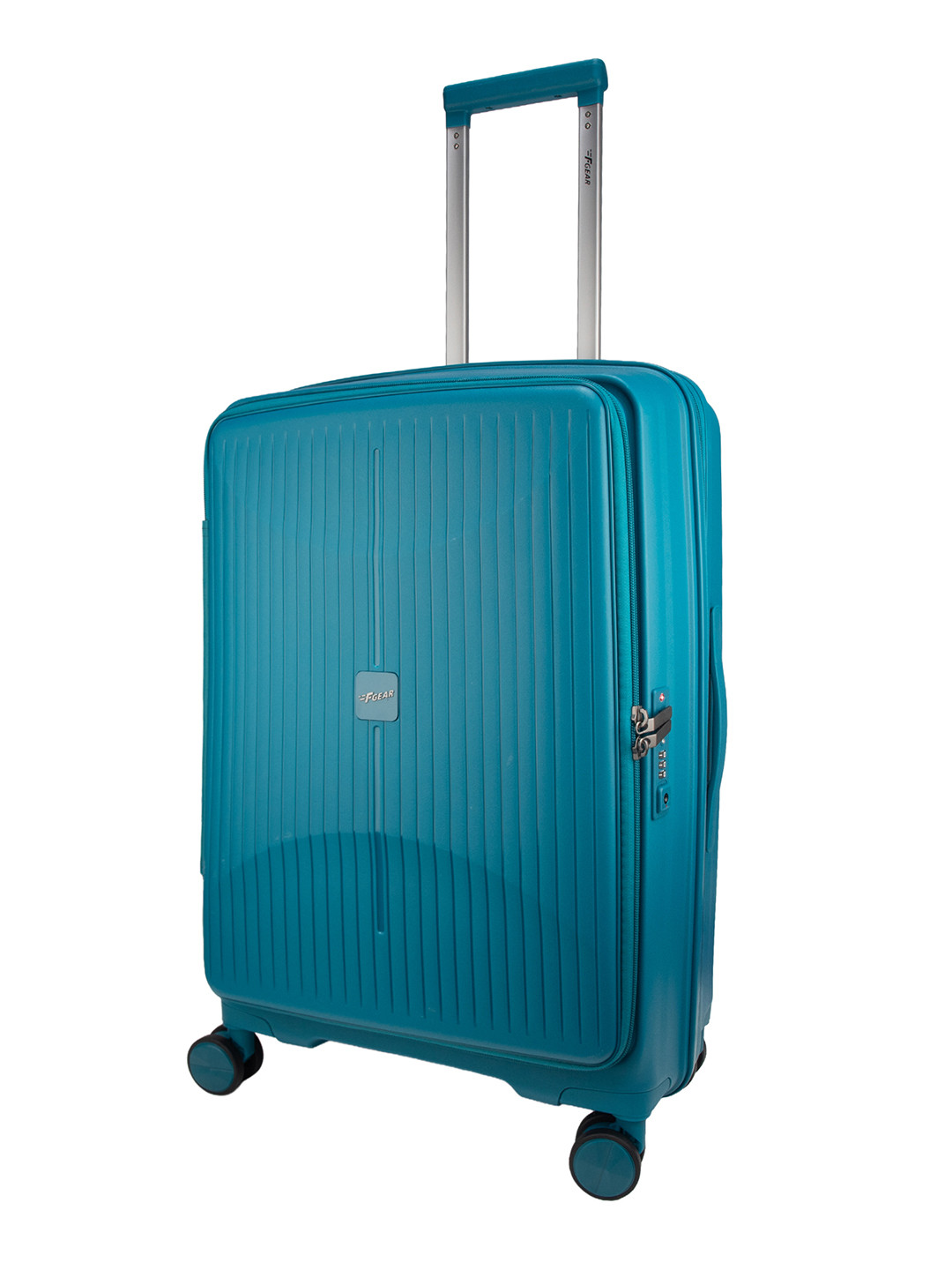 F Gear Myton Medium Front Opening Hard Sided Trolley Suitcase