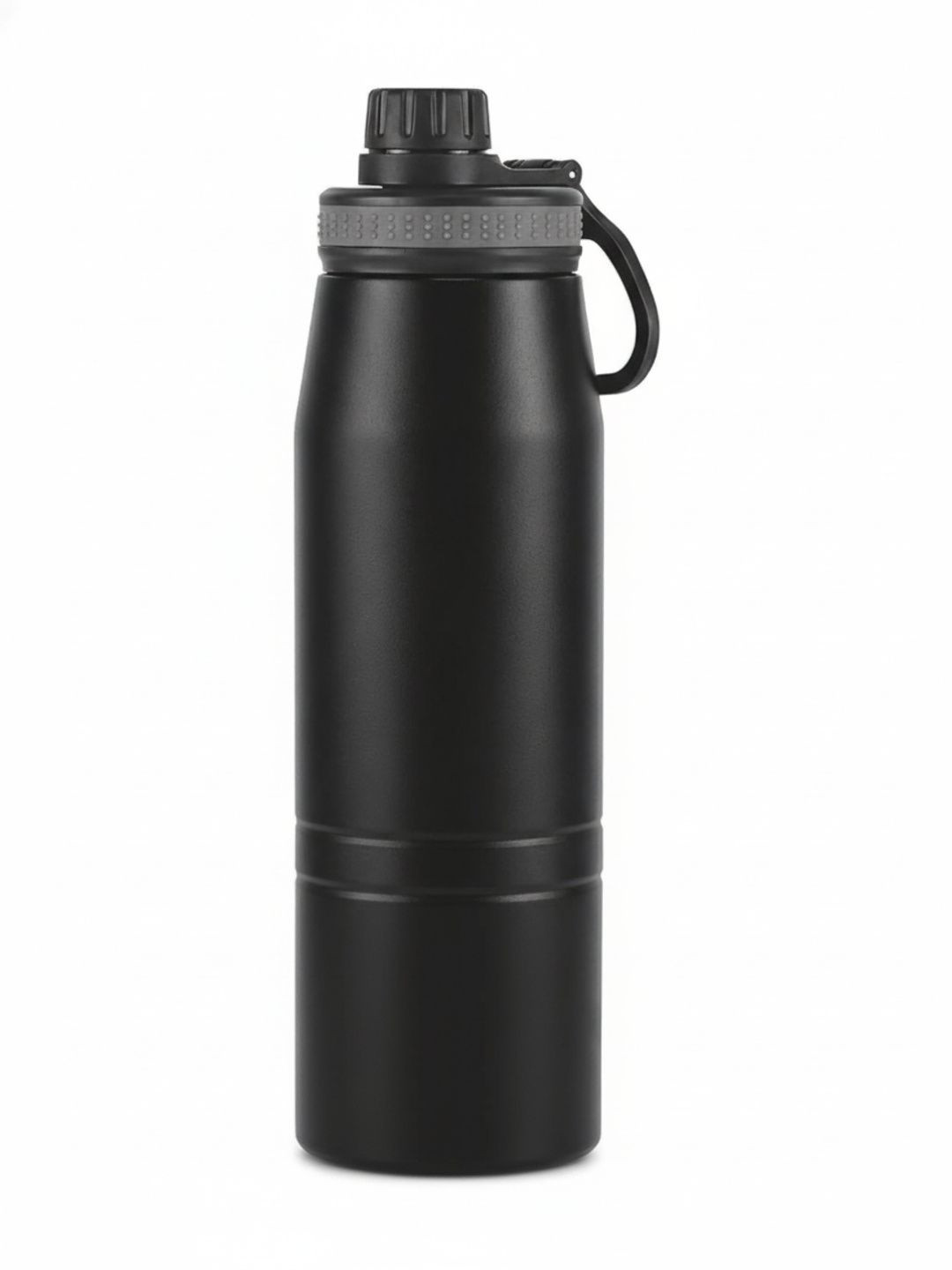 DIVYANSHIKA TRADERS Unisex Black Stainless Steel Dishwasher Safe Water Bottle