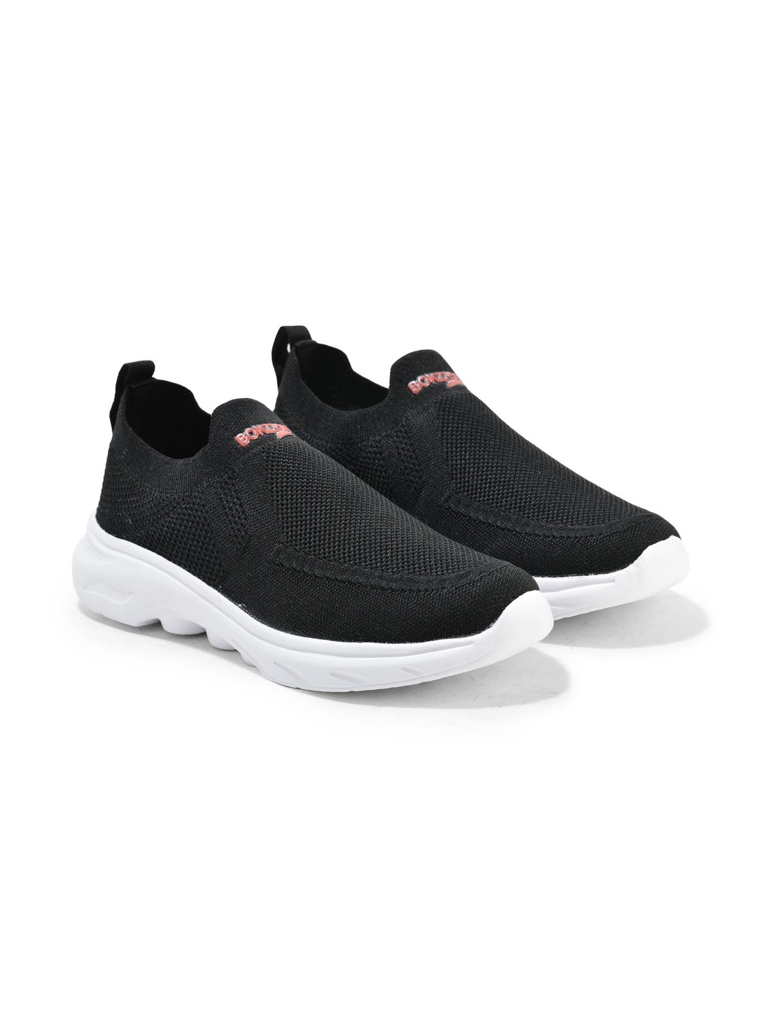 COOPERWINGS Men Mesh High-Top Running Slip-On Non-Marking Shoes