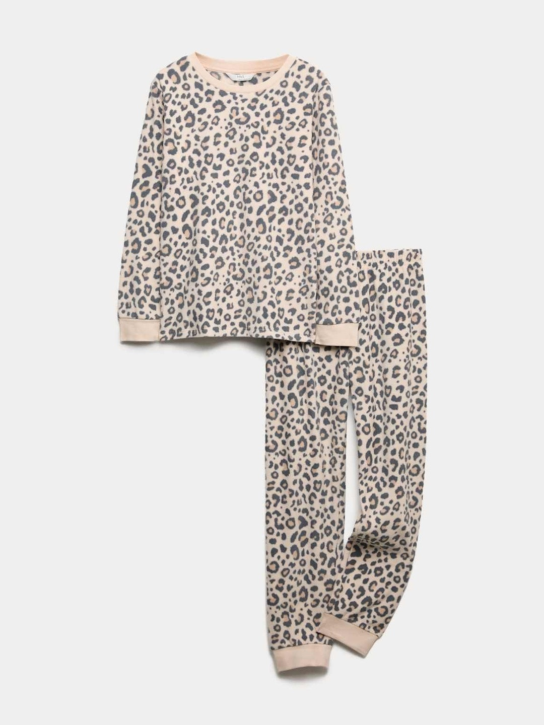 Marks & Spencer Girls Printed Tshirt With Pyjamas