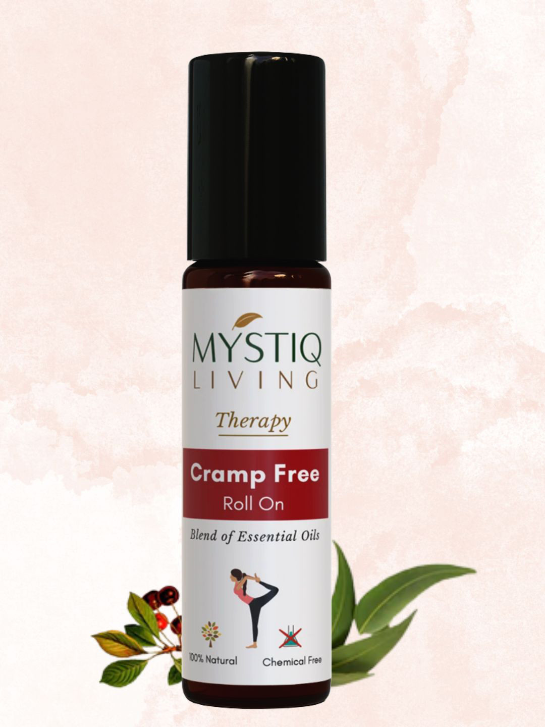 MYSTIQ LIVING Therapy Cramp Free Roll On with Essential Oils 10 ml