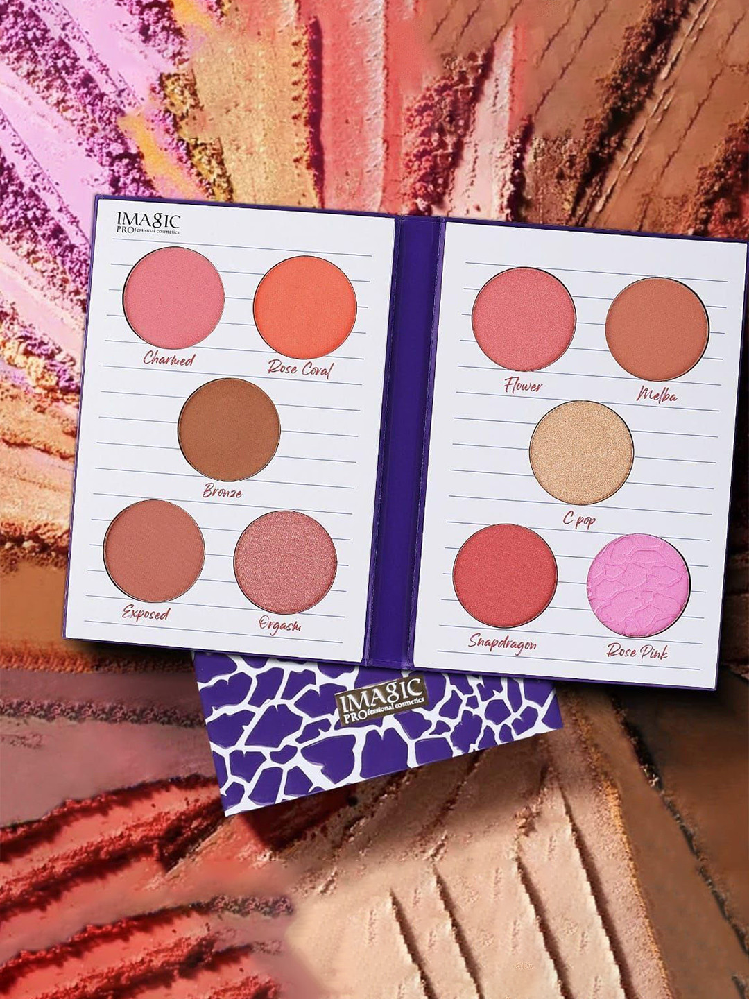 IMAGIC Professional Color Blush Palette - 39.8 g - Shade 603