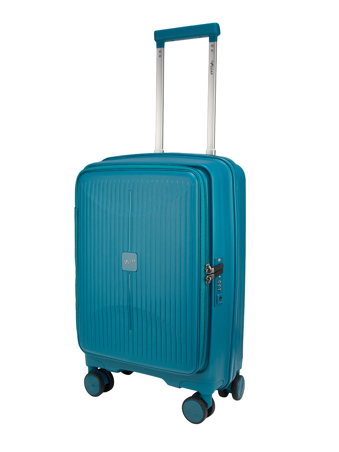 F Gear Myton Cabin Front Opening Hard Sided Trolley Suitcase