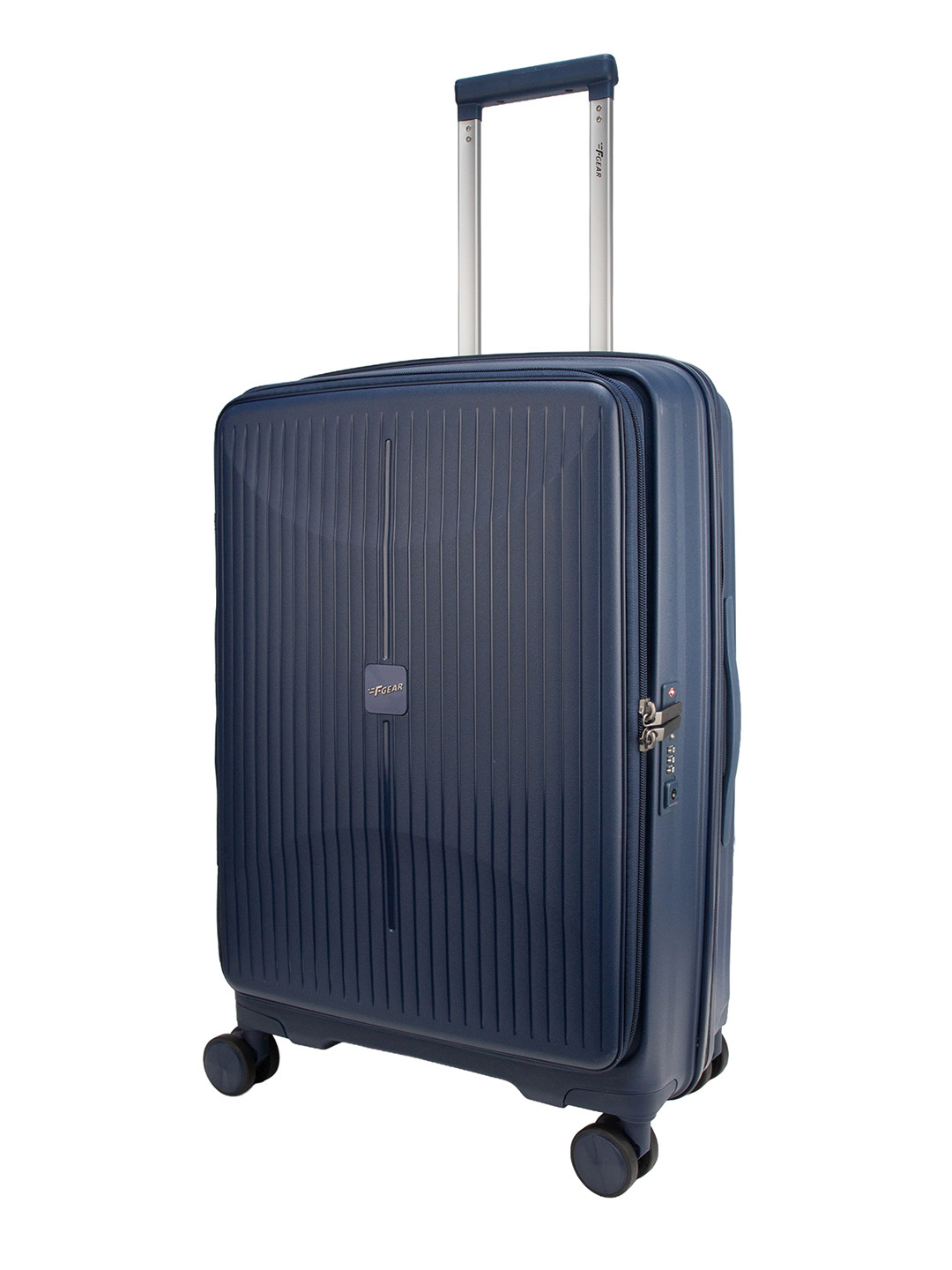 F Gear Myton Medium Front Opening Hard Sided Trolley Suitcase