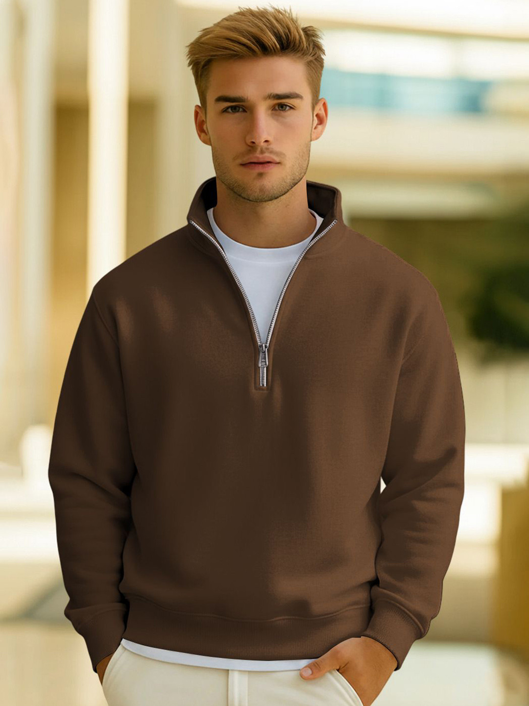 Fashion And Youth Men Sweatshirt