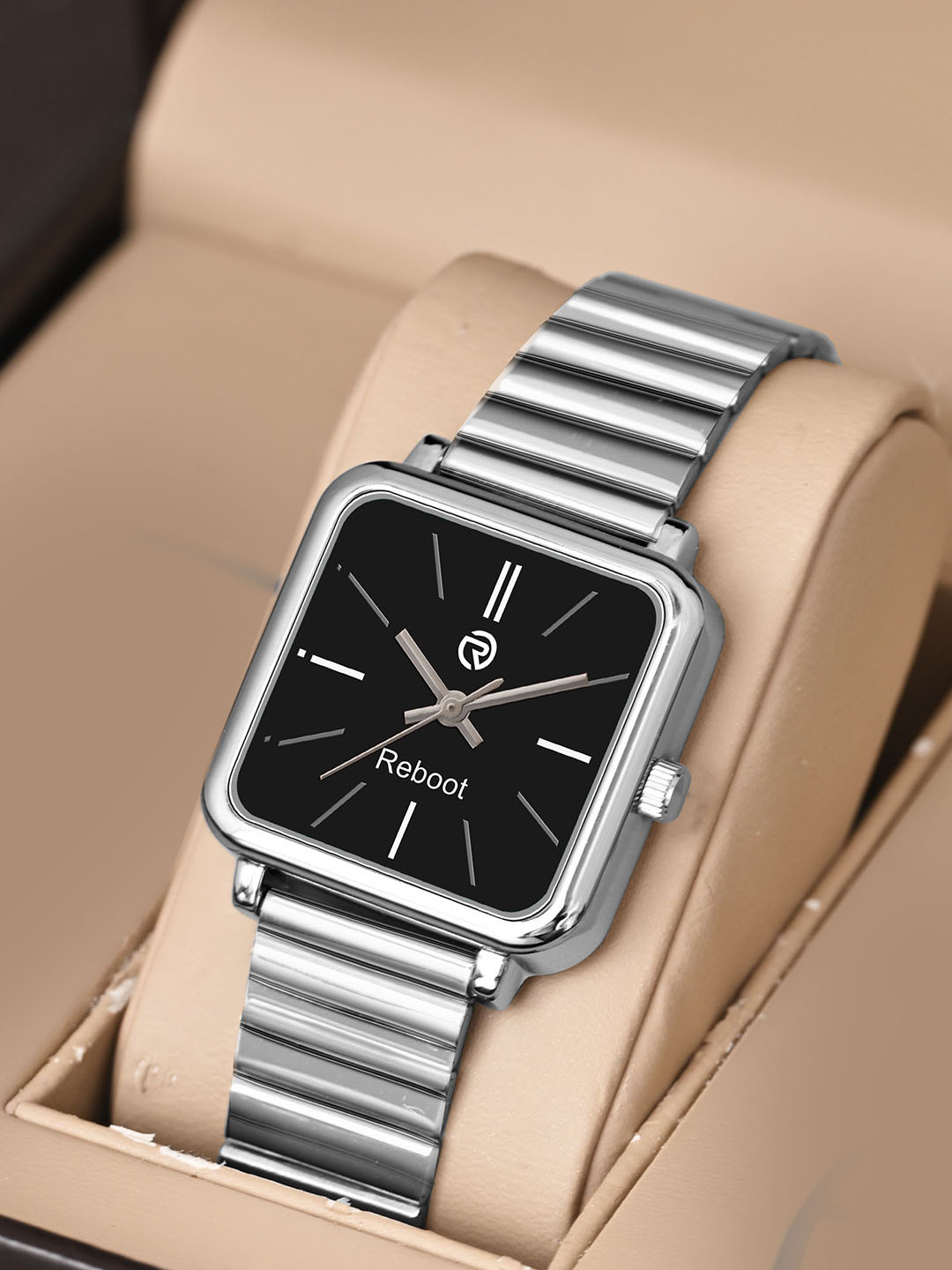 REBOOT Men Dial & Stainless Steel Straps Digital Analogue Watch New62_152 Chuan