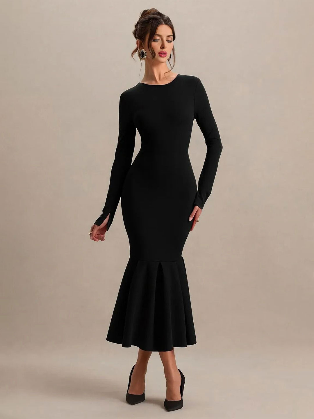 WANQUILA Sheath Midi Dress