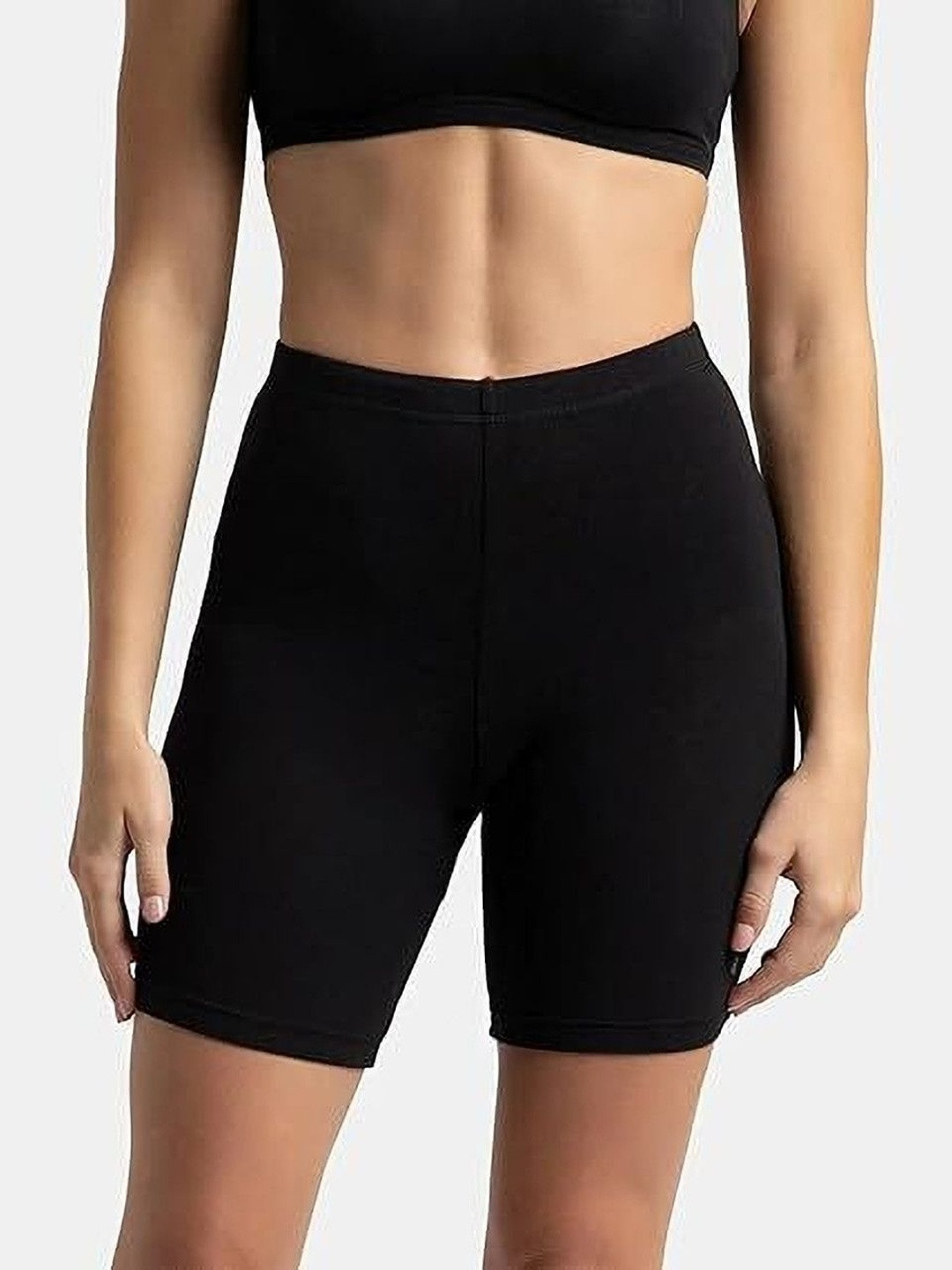 Softik Mid-Rise Cotton Cycling Shorts