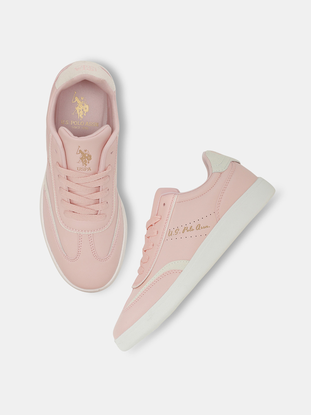 U.S. Polo Assn. Renata Women Printed Lace-Ups Sneakers