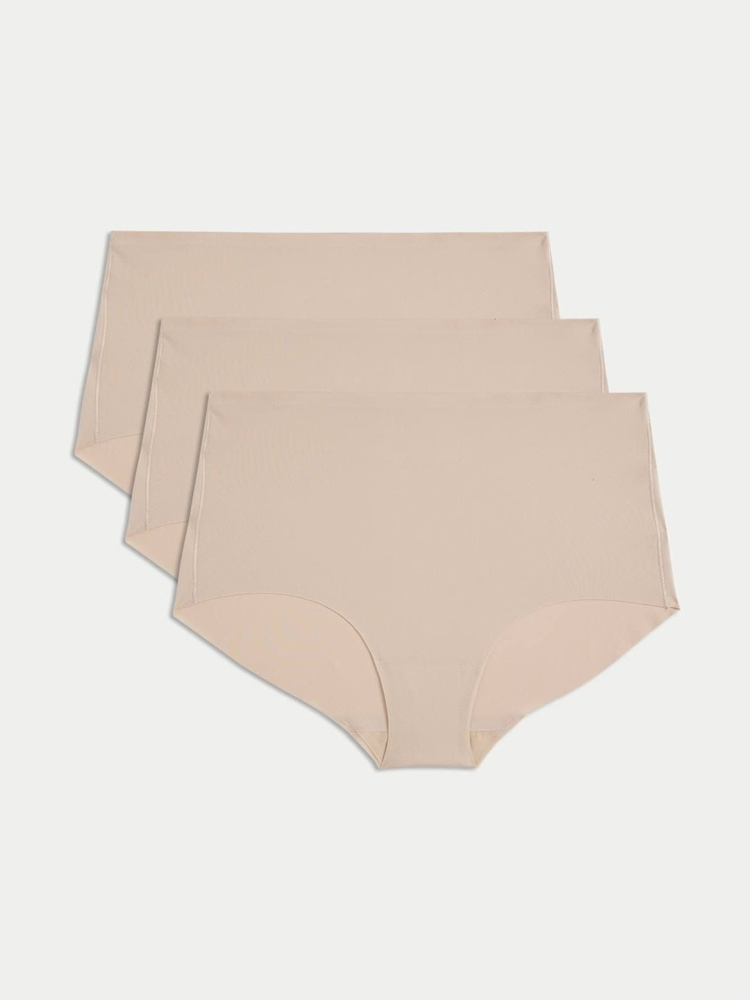 Marks & Spencer Pack Of 3 High-Rise Basic Knicker Briefs