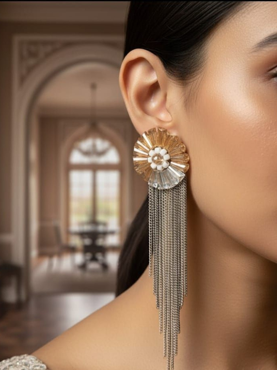 Nakoda Art Jewellery Drop Earrings