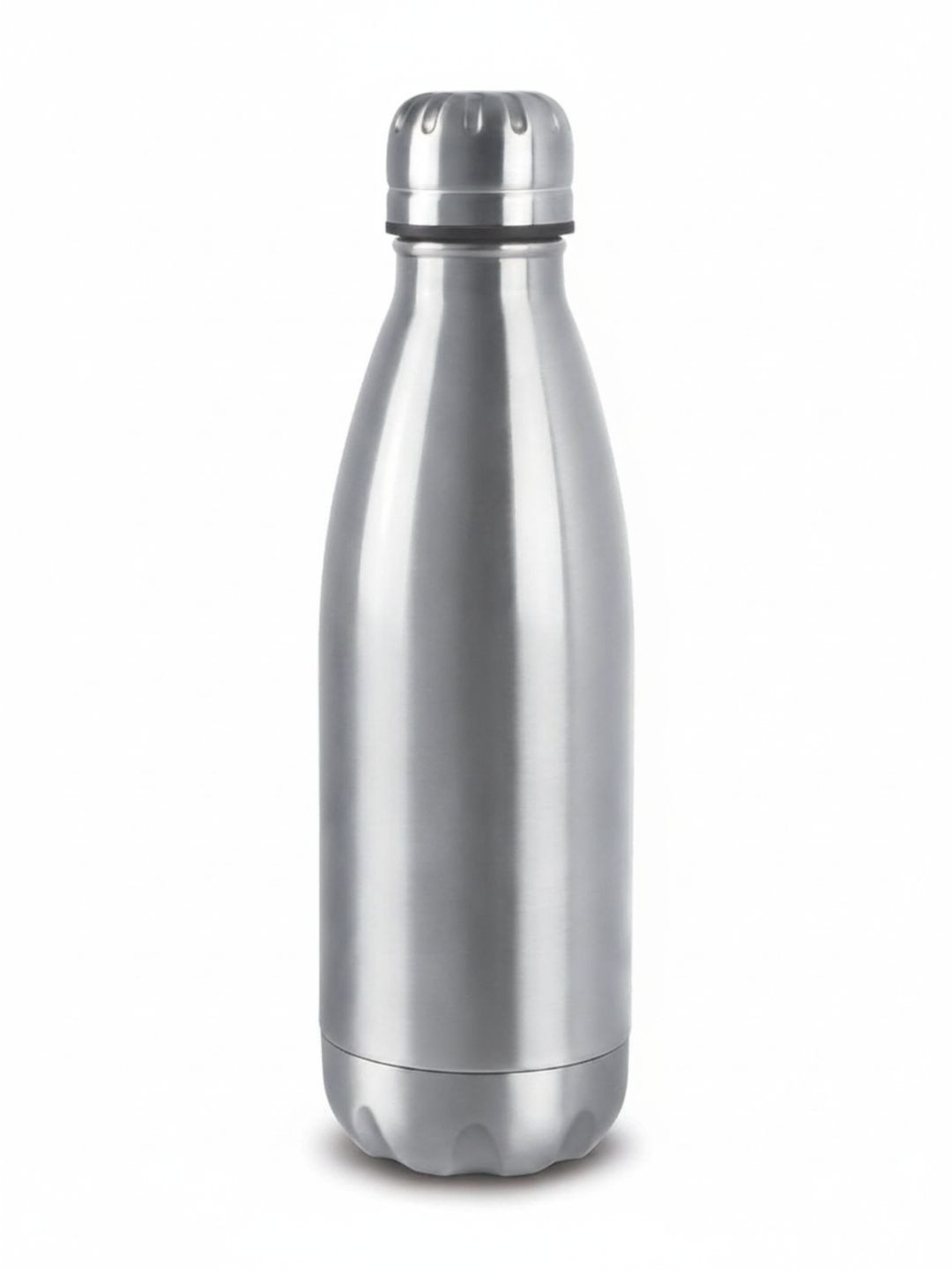 Belhomme Silver-Toned Single Stainless Steel Solid Water Bottle