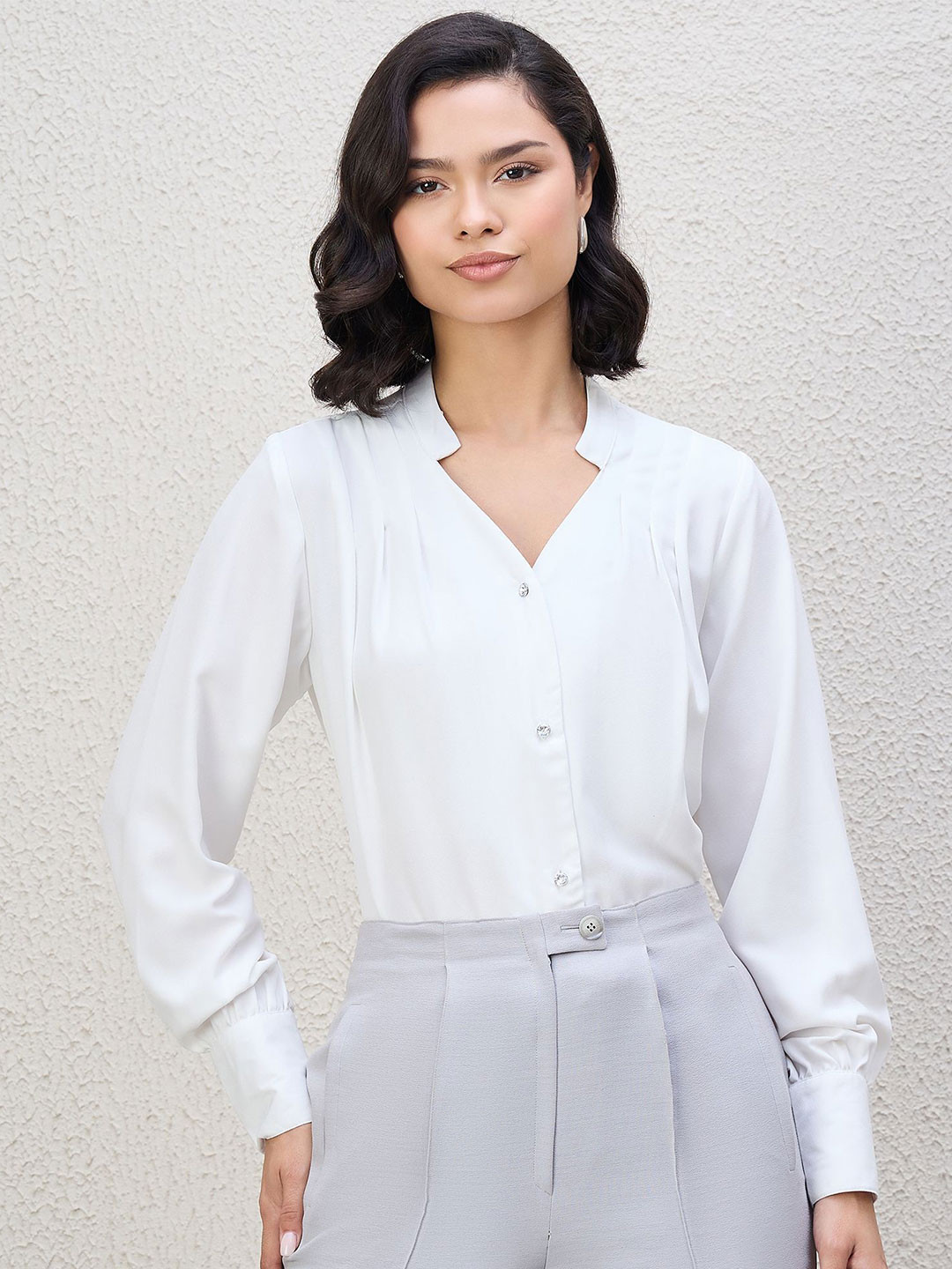 Kibo Women Comfort Formal Shirt
