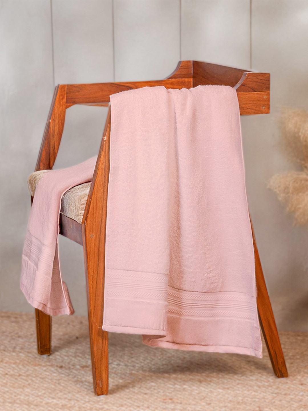 Himeya Pink Bamboo cotton 600 GSM Bath Towel