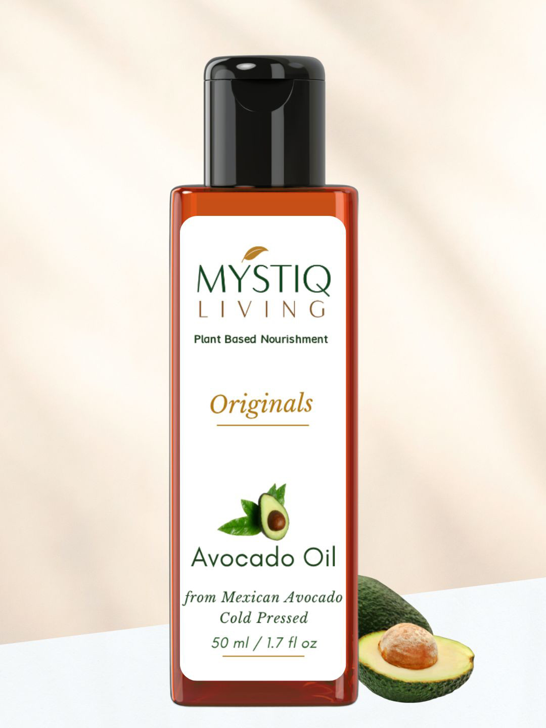 MYSTIQ LIVING Avocado Oil for Moisturization Skin & Face 50ml