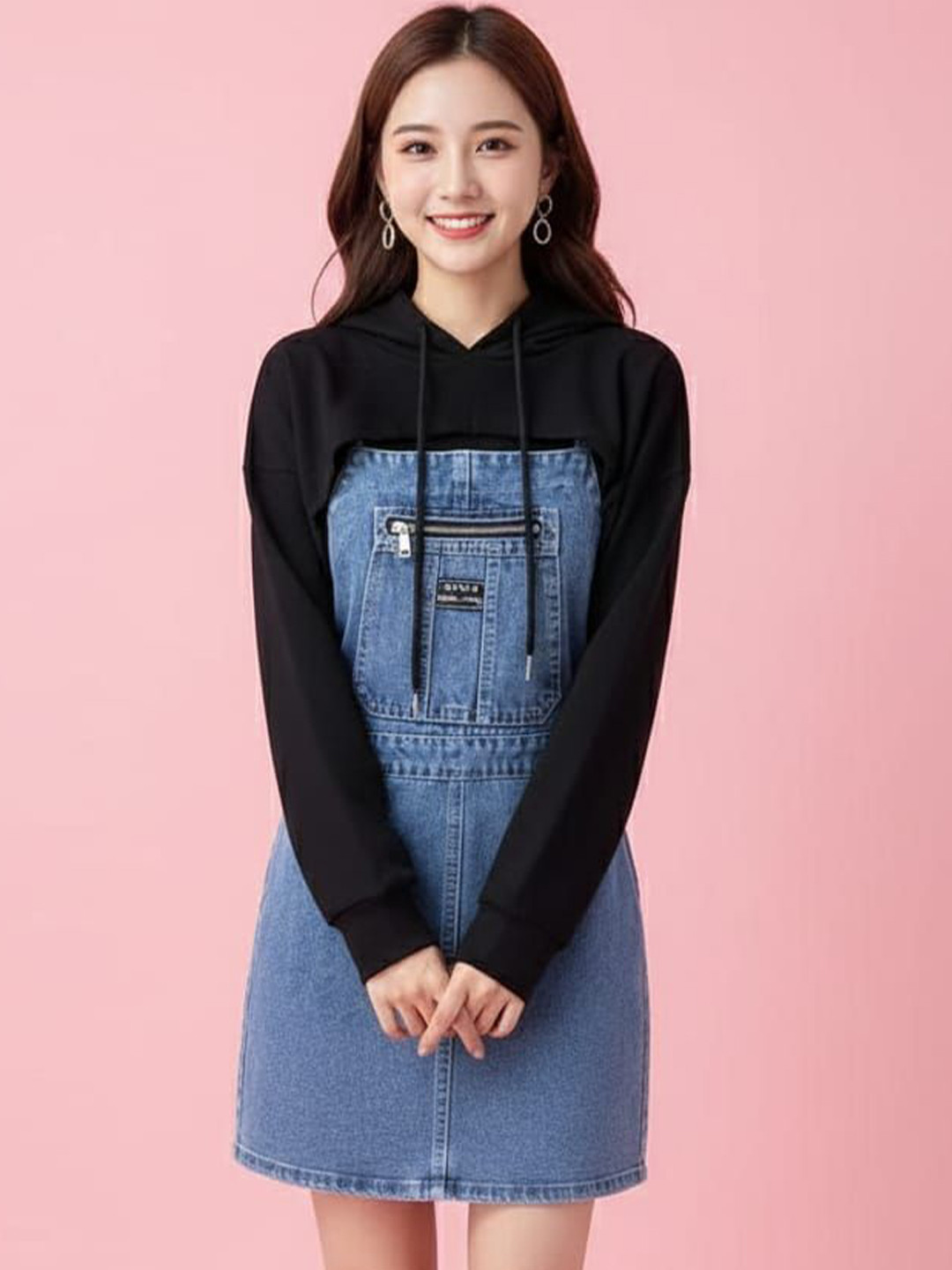 HIGH BUY Pinafore Mini Dress
