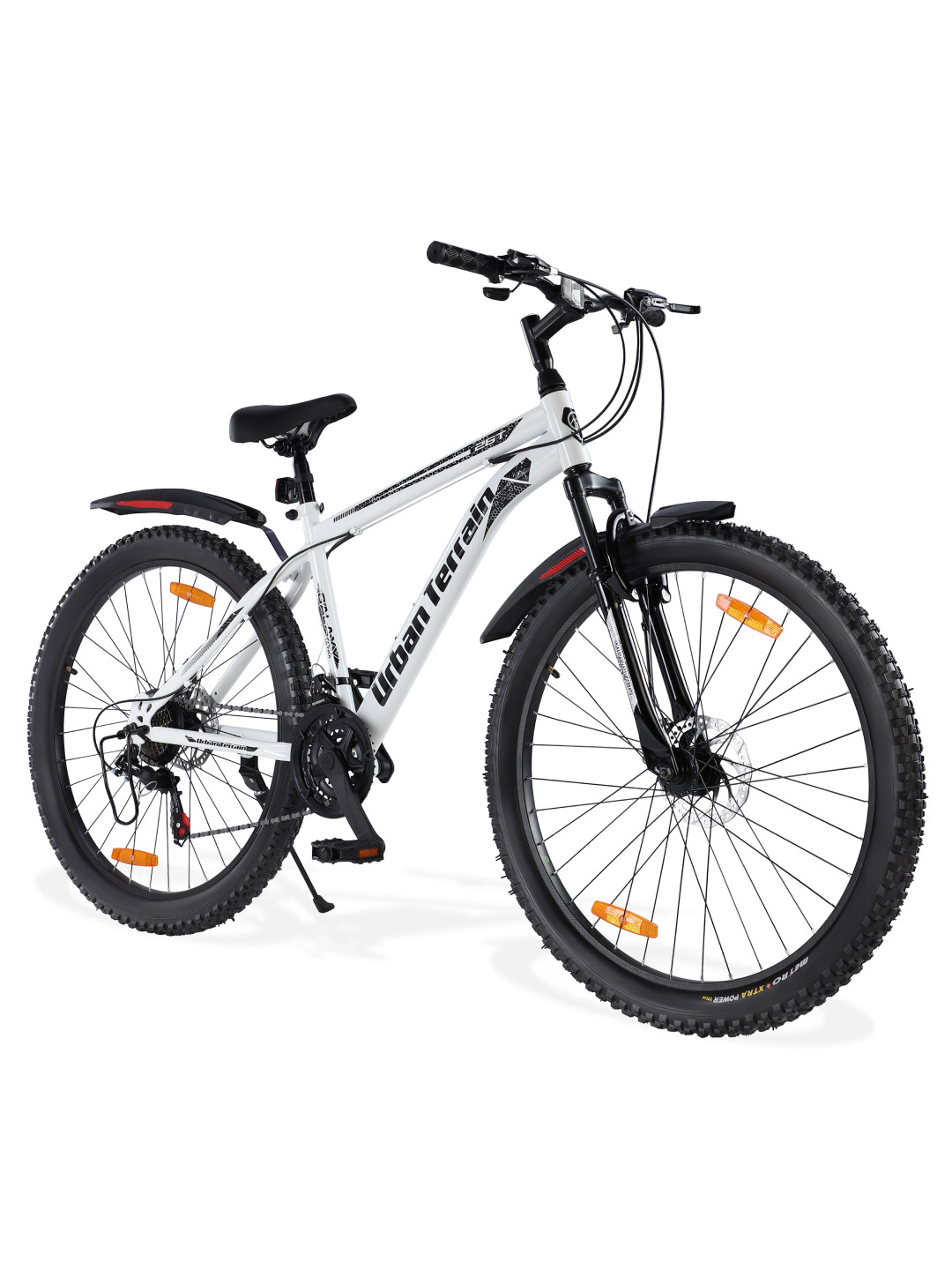 URBAN TERRAIN Galaxy Ultra 26T With Geared Frame 21 Bicycle Black & Green