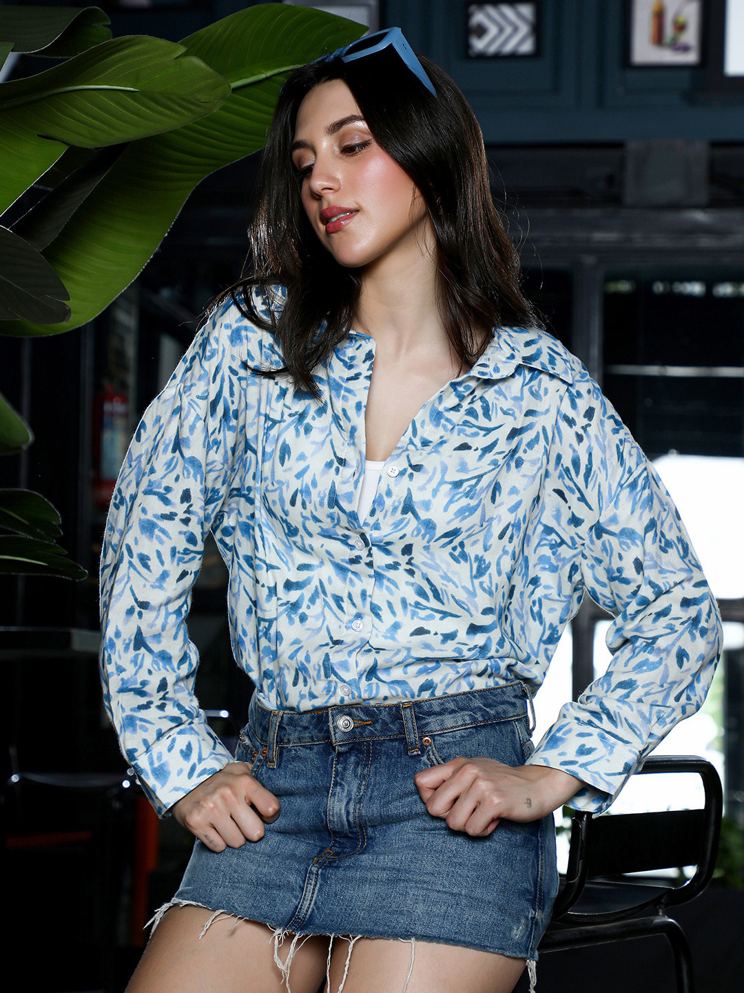 PINACOLADA Women Comfort Floral Printed Casual Shirt