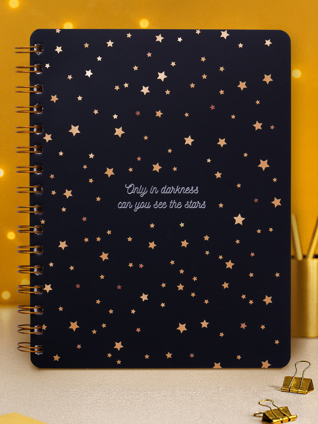 Doodle Printed Wiro Hard-Bound 90 GSM Ruled Paper Notebook