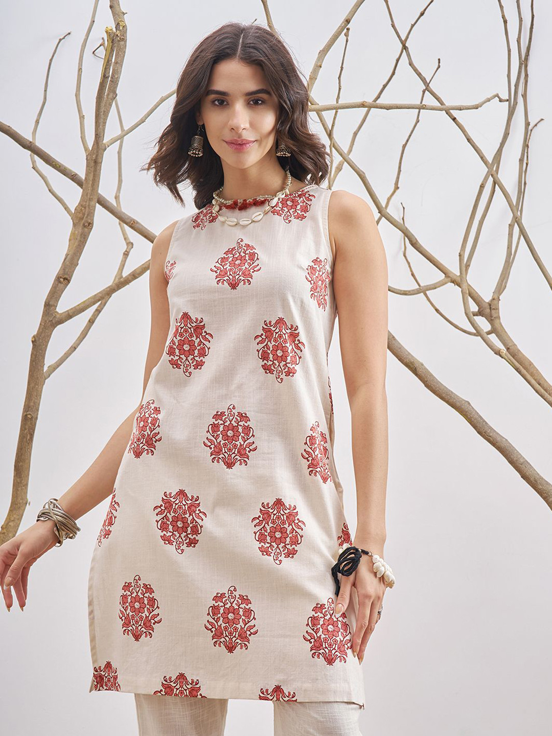 Vara By Vishudh Women Ethnic Motifs Printed Indie Prints Kurta