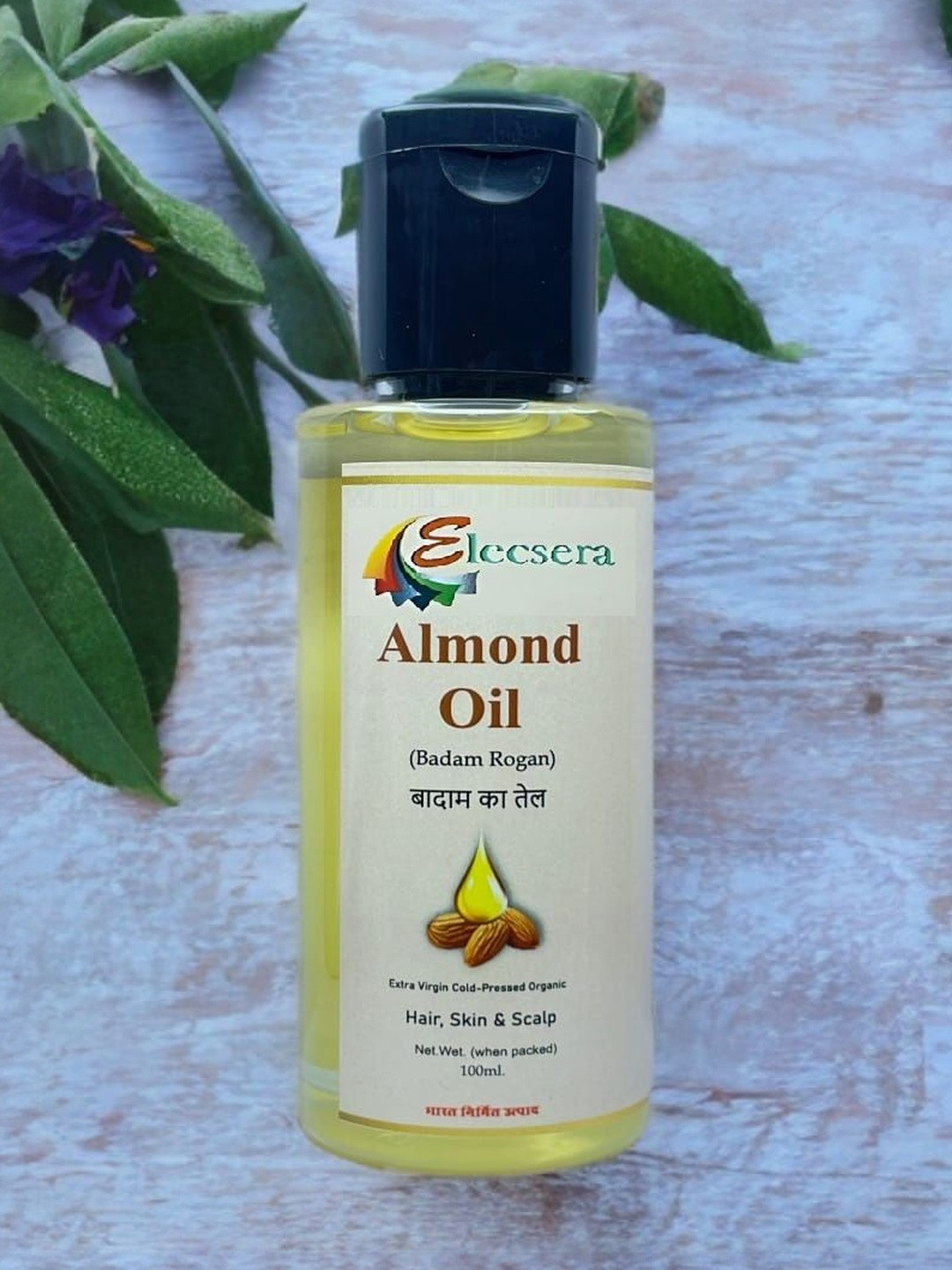 Elecsera Pure Almond Oil For Hair & Skin - 100 ml